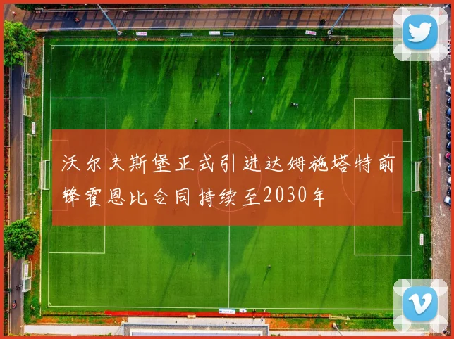 沃尔夫斯堡正式引进达姆施塔特前锋霍恩比合同持续至2030年